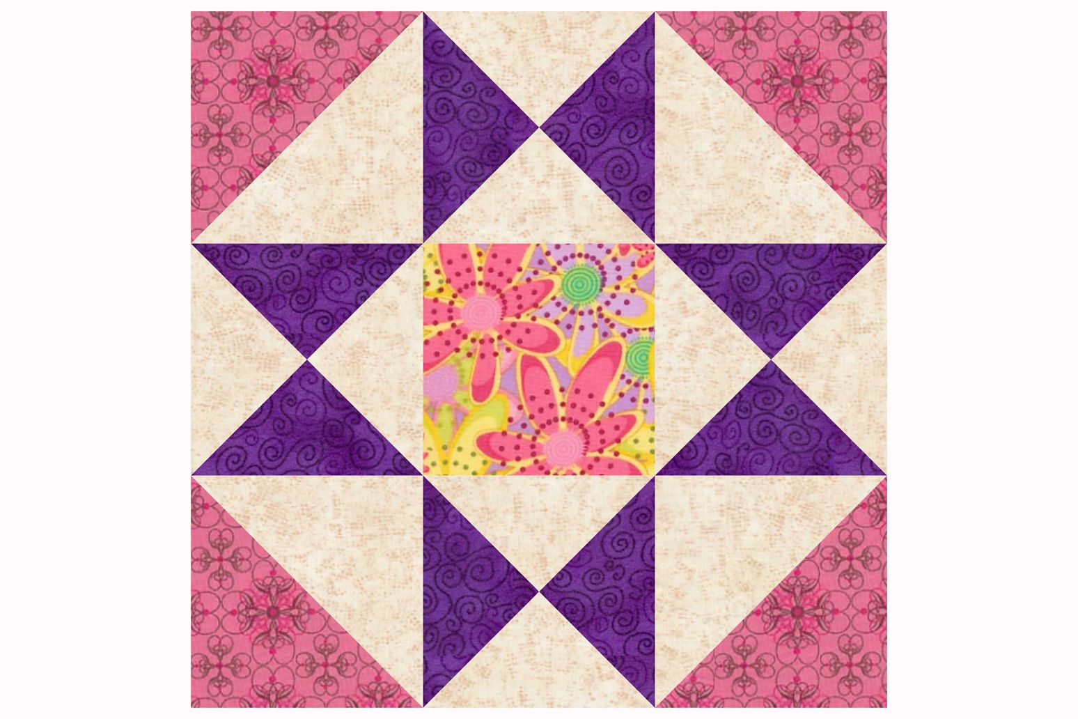 Sew A Variation Of The Ohio Star Quilt Block Pattern