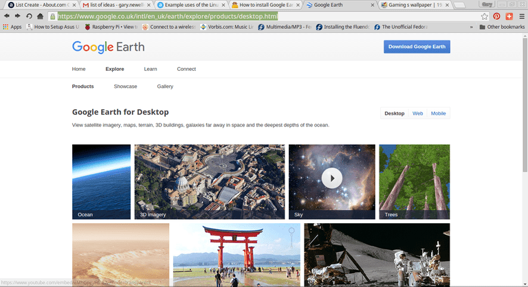 google earth install