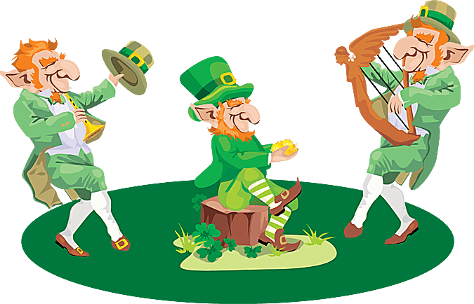 dancing leprechauns st patricks day food