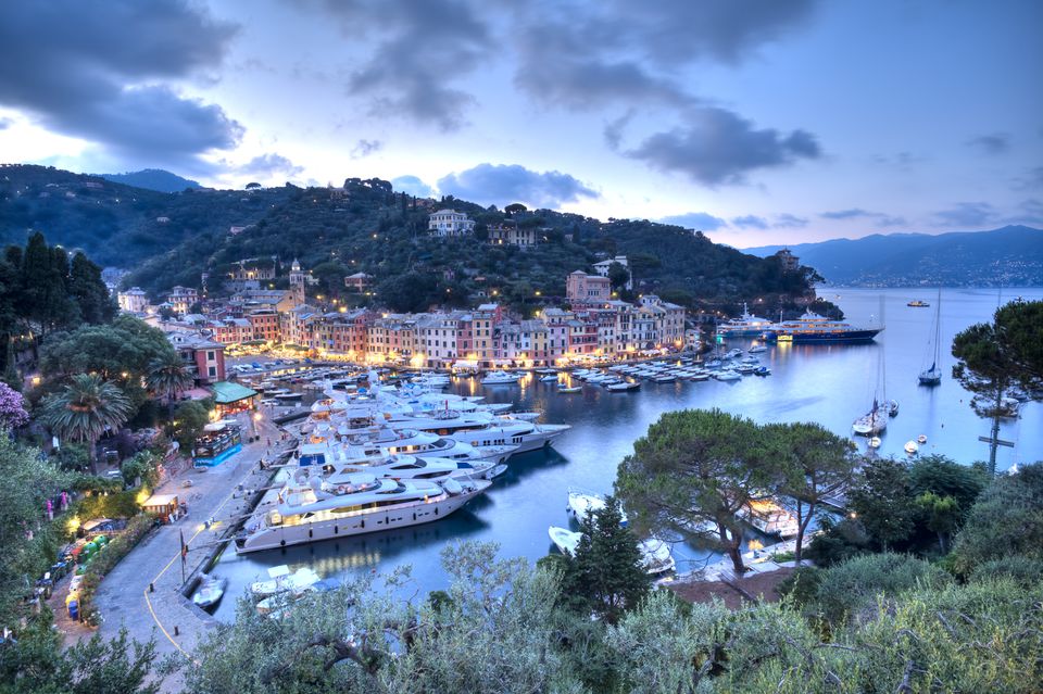 Italian Riviera Tourist Map and Guide