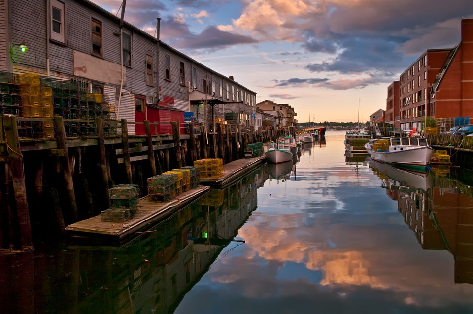 Portland Harbor Skies