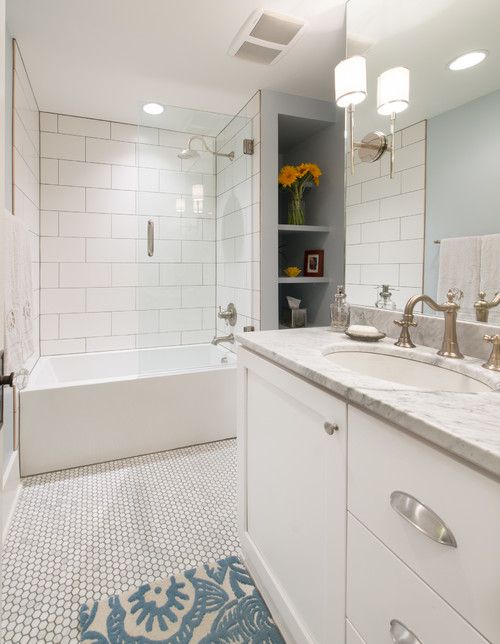16 Beautiful Bathrooms With Subway Tile
