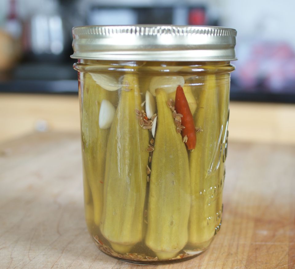 Recipe For Pickled Okra Using Garlic 2003