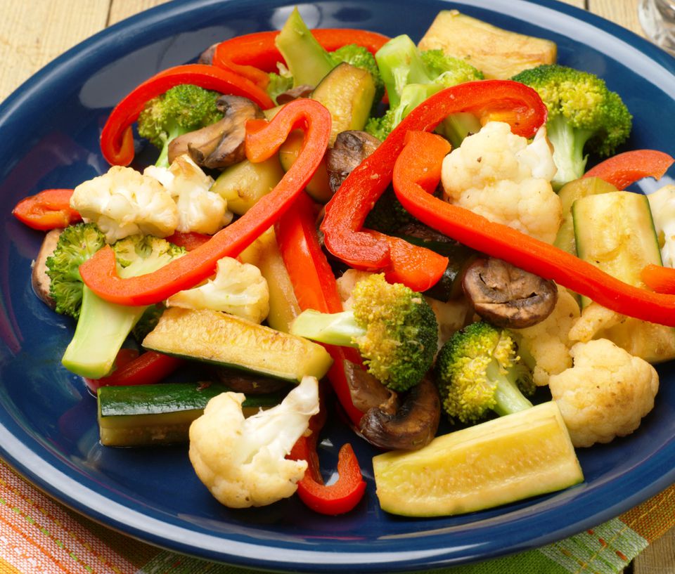 Vegetable Stir-Fry in Lemon Ginger Sauce Recipe