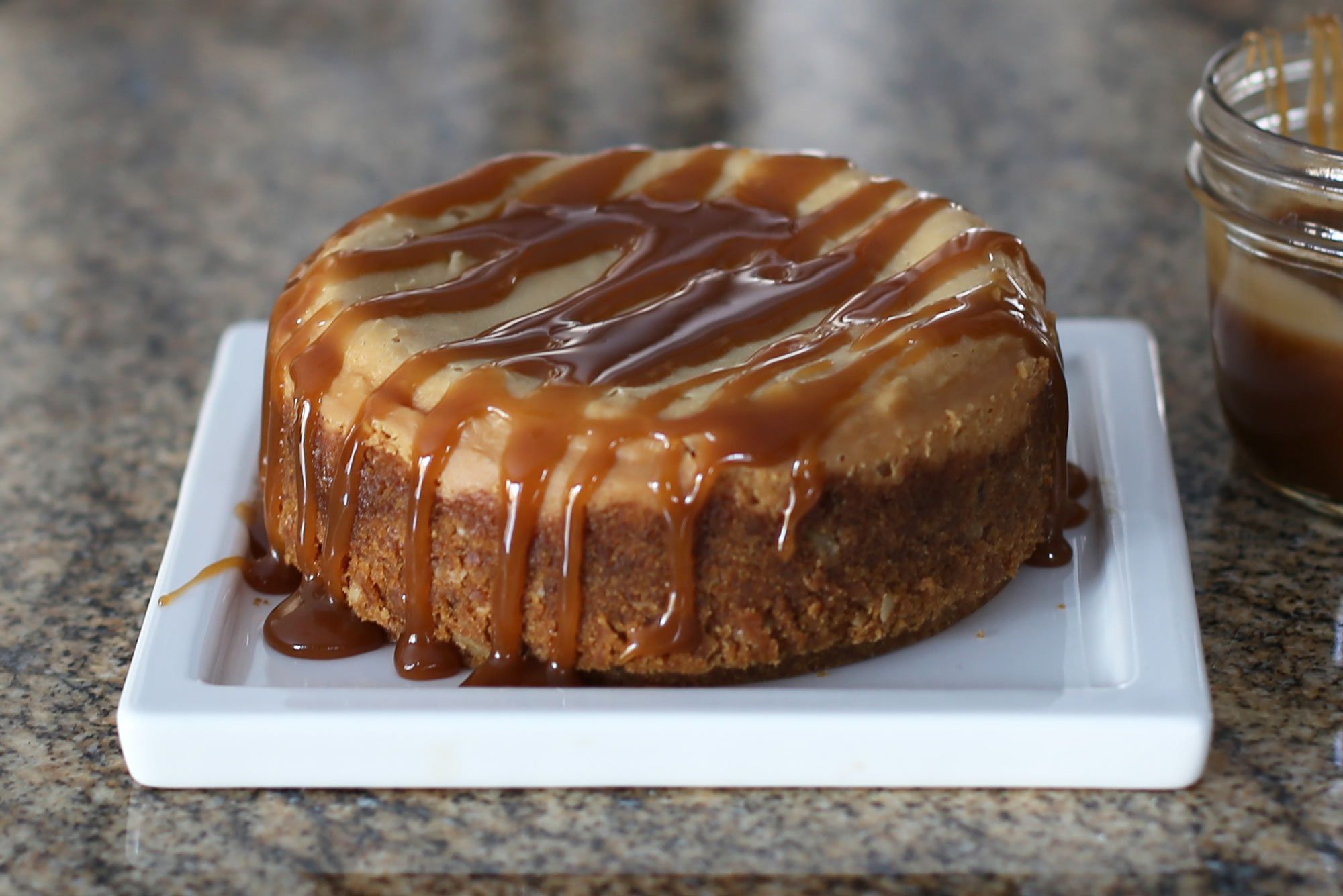 Pecan Praline Cheesecake for Slow Cooker or Oven