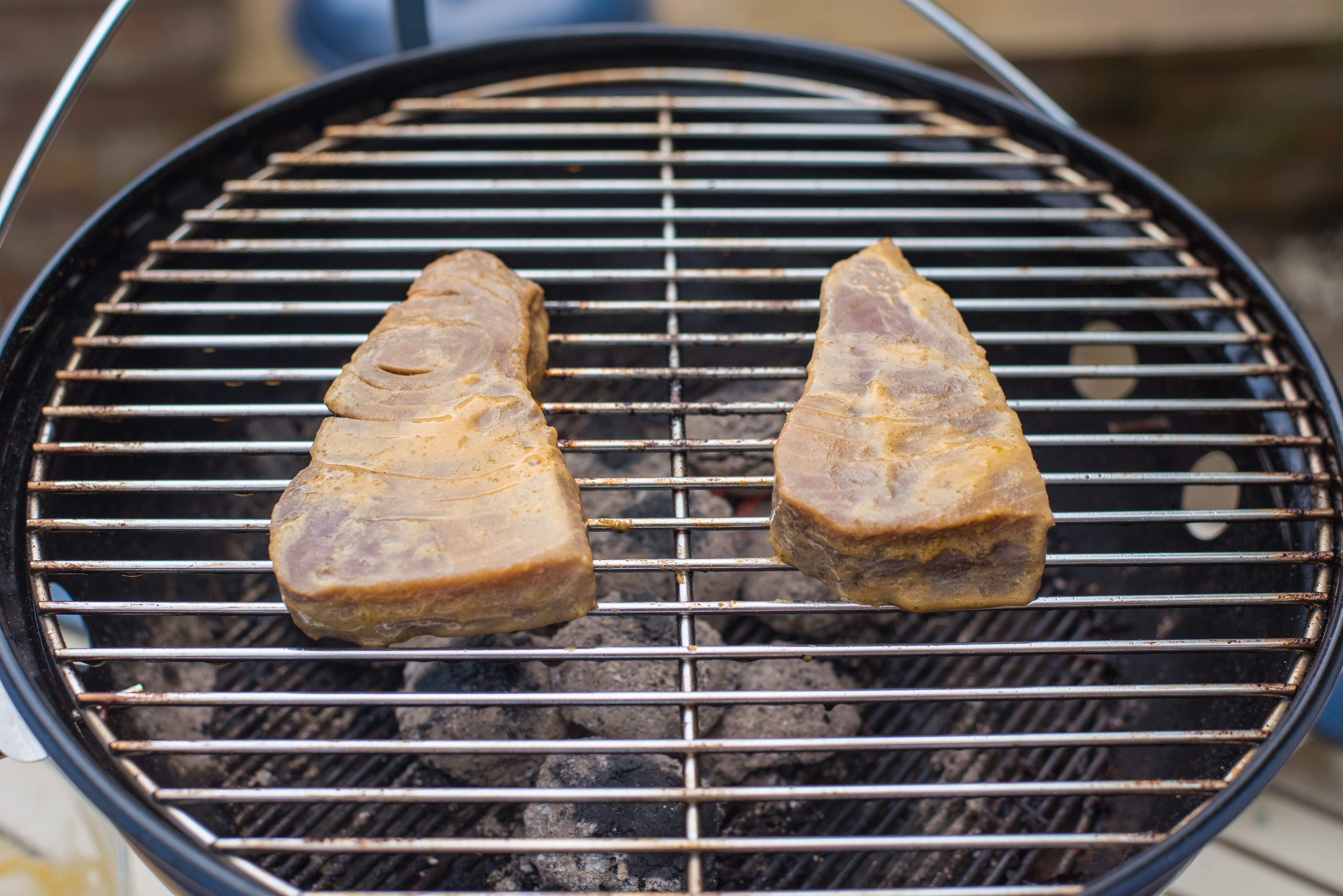 marinated grilled tuna