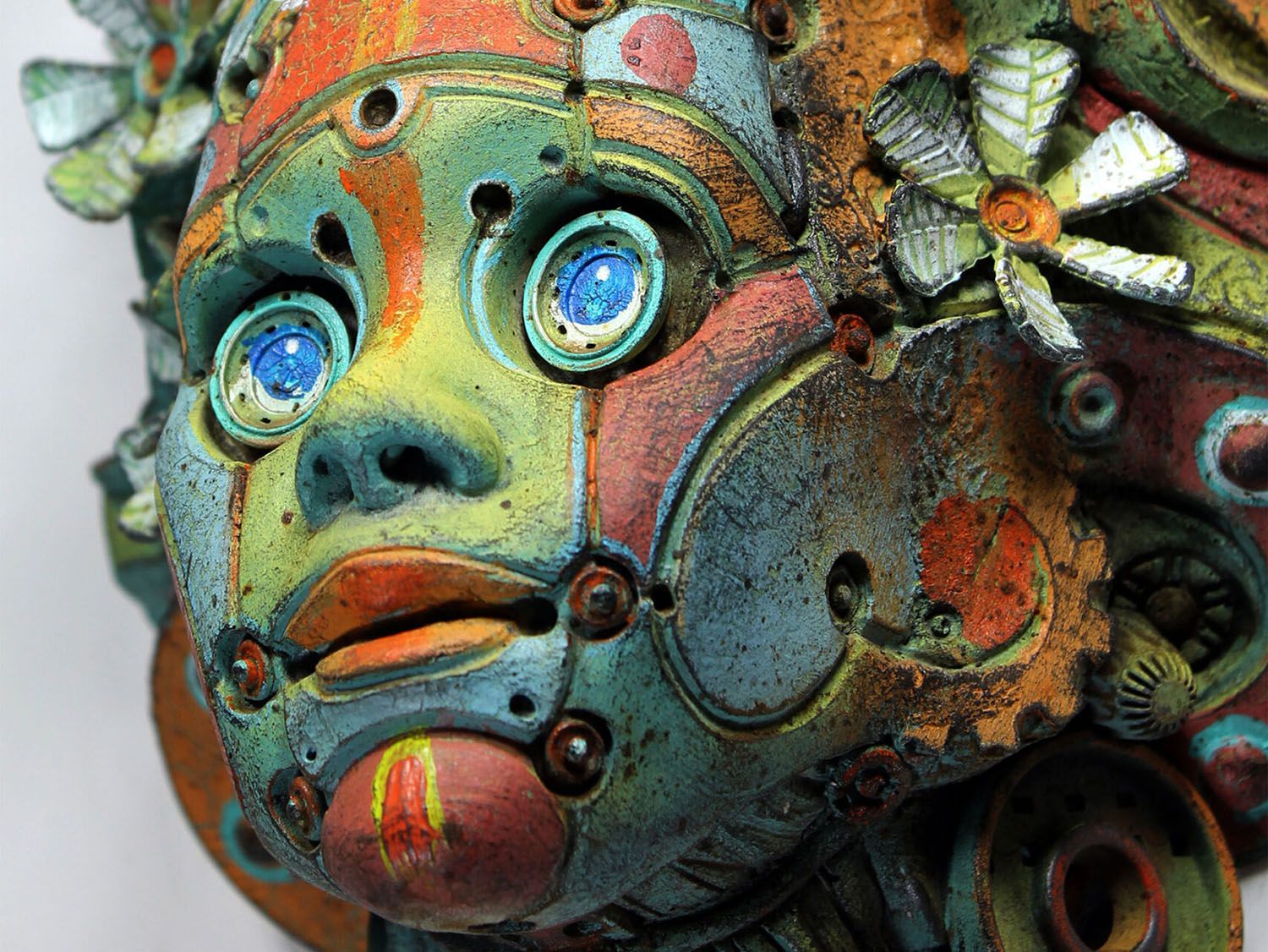 Sculptures Are Made From Reclaimed Everyday Objects