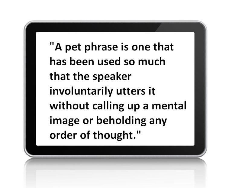 Definition and Examples of Pet Phrases in English