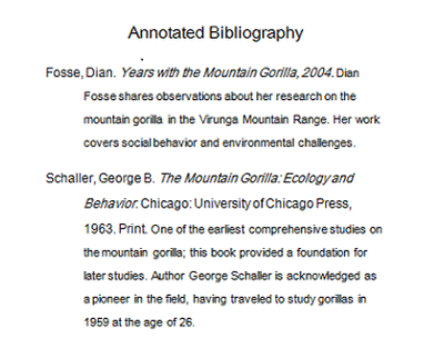 the meaning annotated bibliography