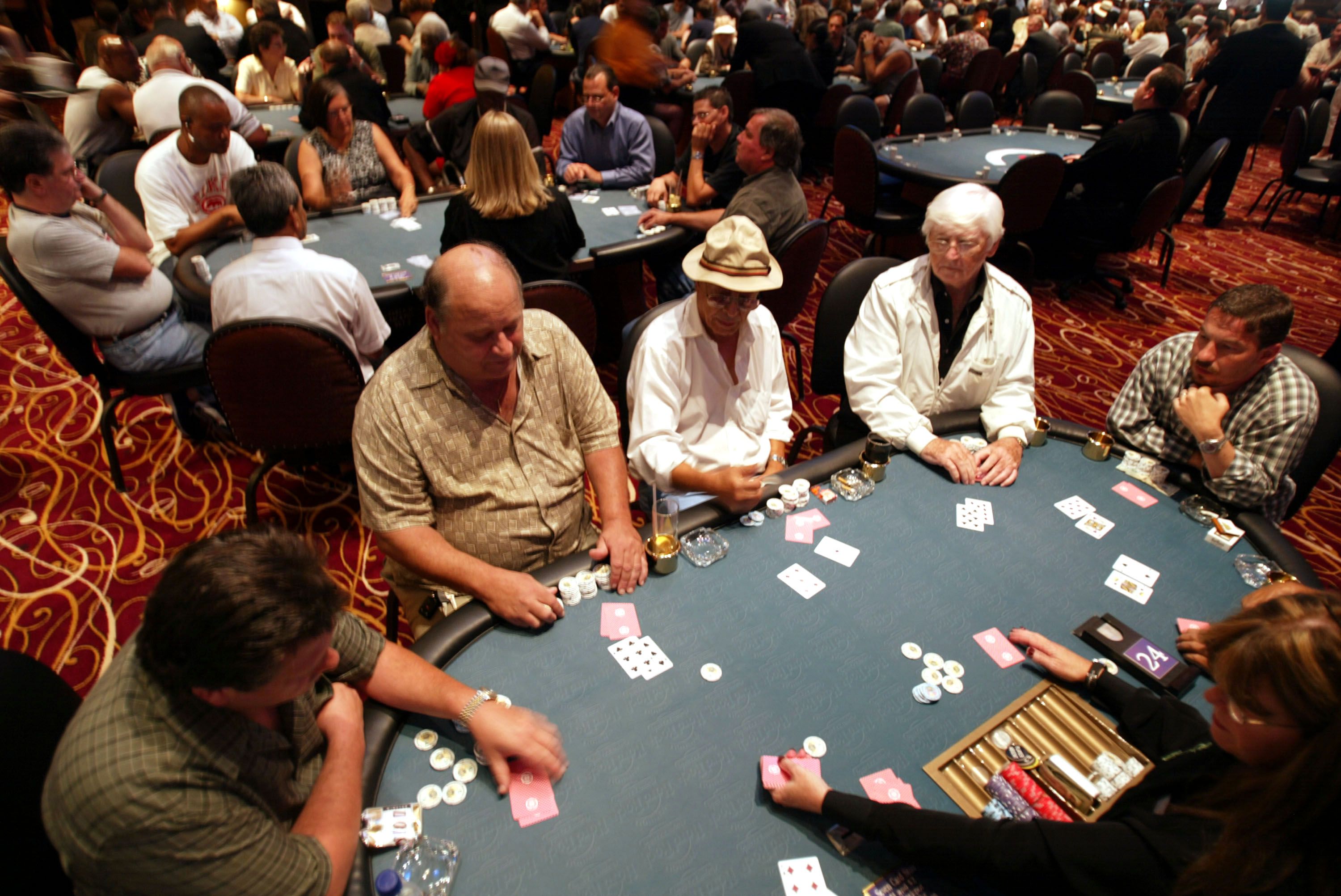 Poker At A Casino