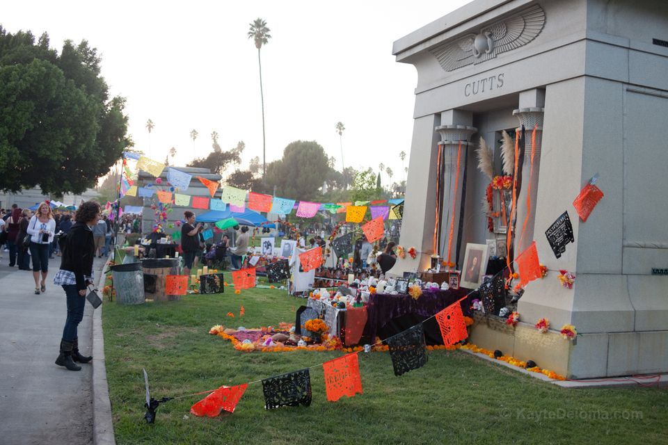 Day of the Dead Dia de los Muertos Hollywood Forever Cemetery