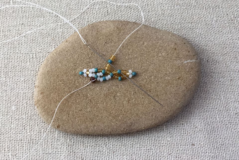 Horizontal Beaded Netting Tutorial