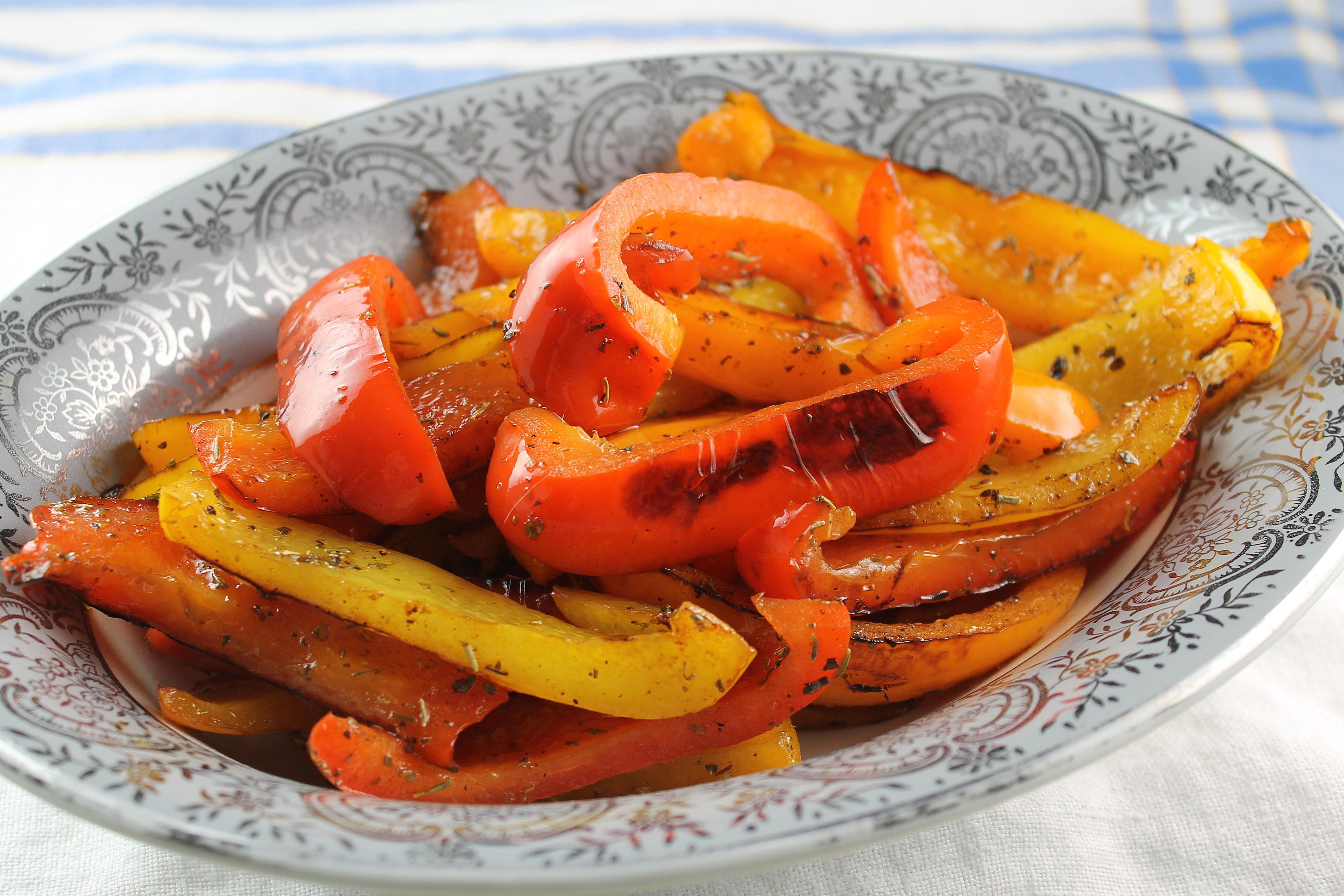 Easy PanRoasted Peppers Recipe