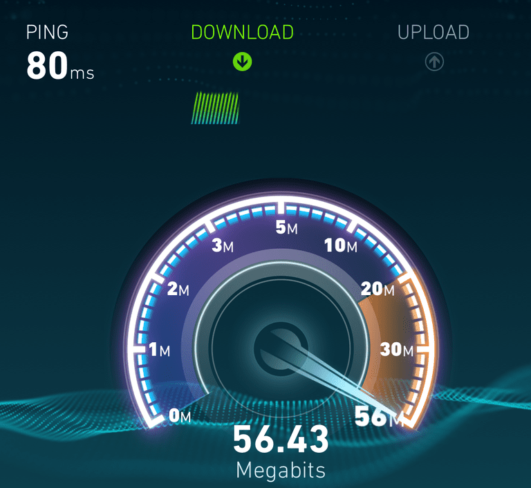 wifi speed test in mbps