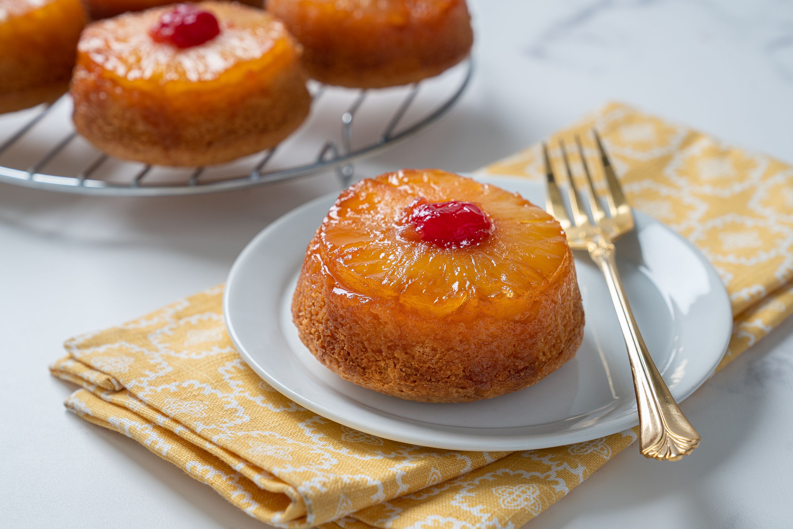 Pineapple Upside Down Cakes