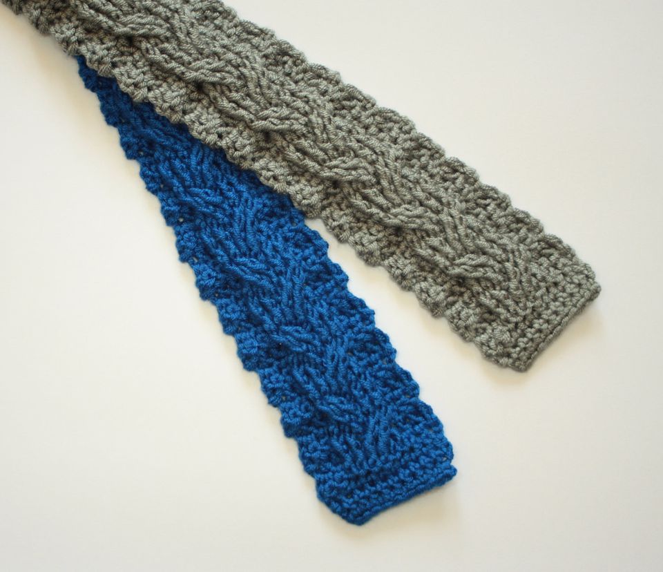 Cool Crochet Necktie Patterns for Dad