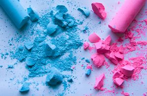 Chalk pieces