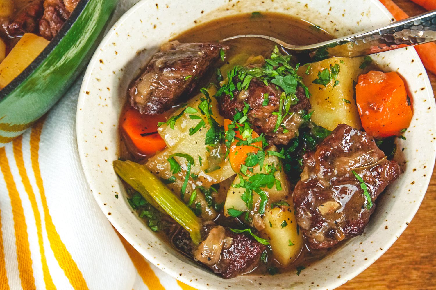 Classic Old Fashioned Beef Stew Recipe