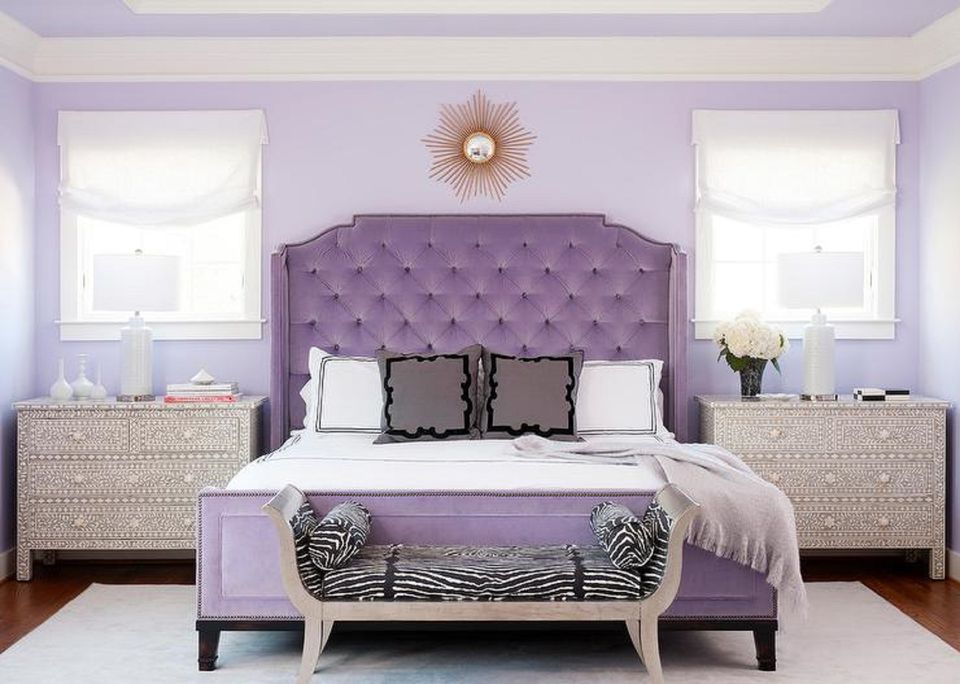 Mens Bedroom Decor Purple
