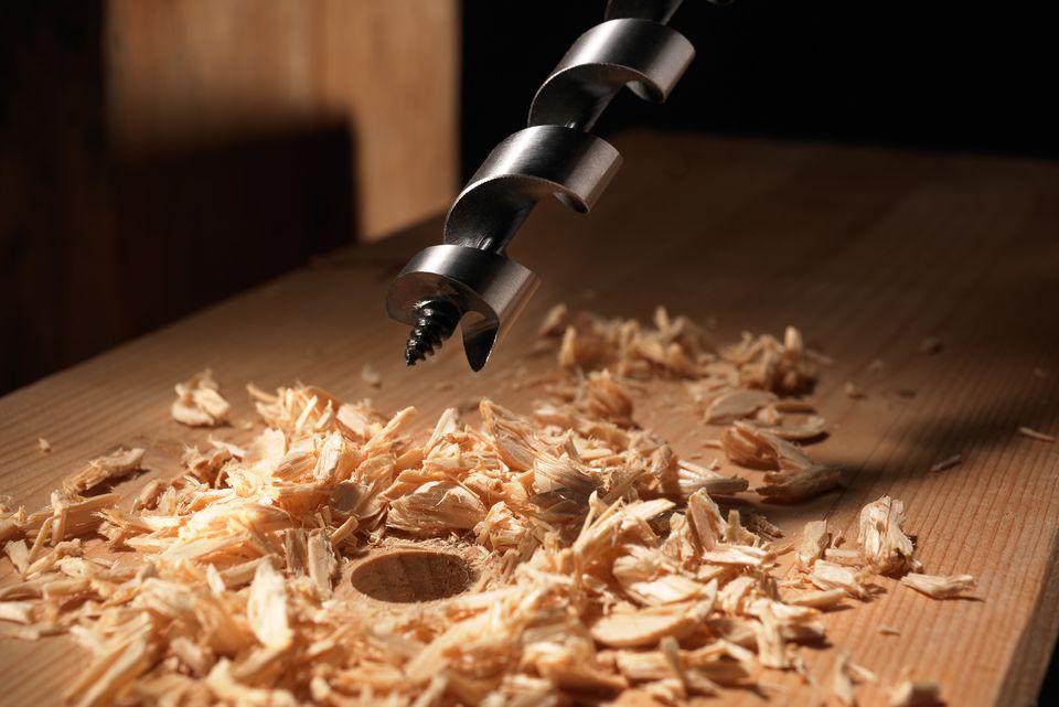 Angle Drilling Into Wood - No Special Tools Needed
