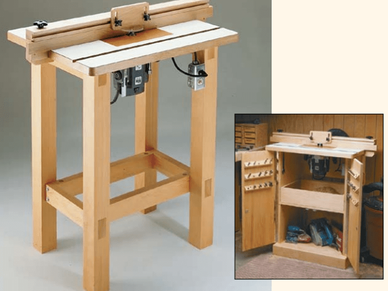 9 Free DIY Router Table Plans You Can Use Right Now
