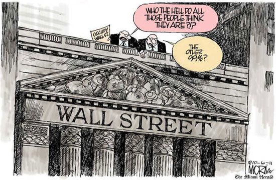 Occupy Wall Street Cartoons - Best Political Cartoons on OWS