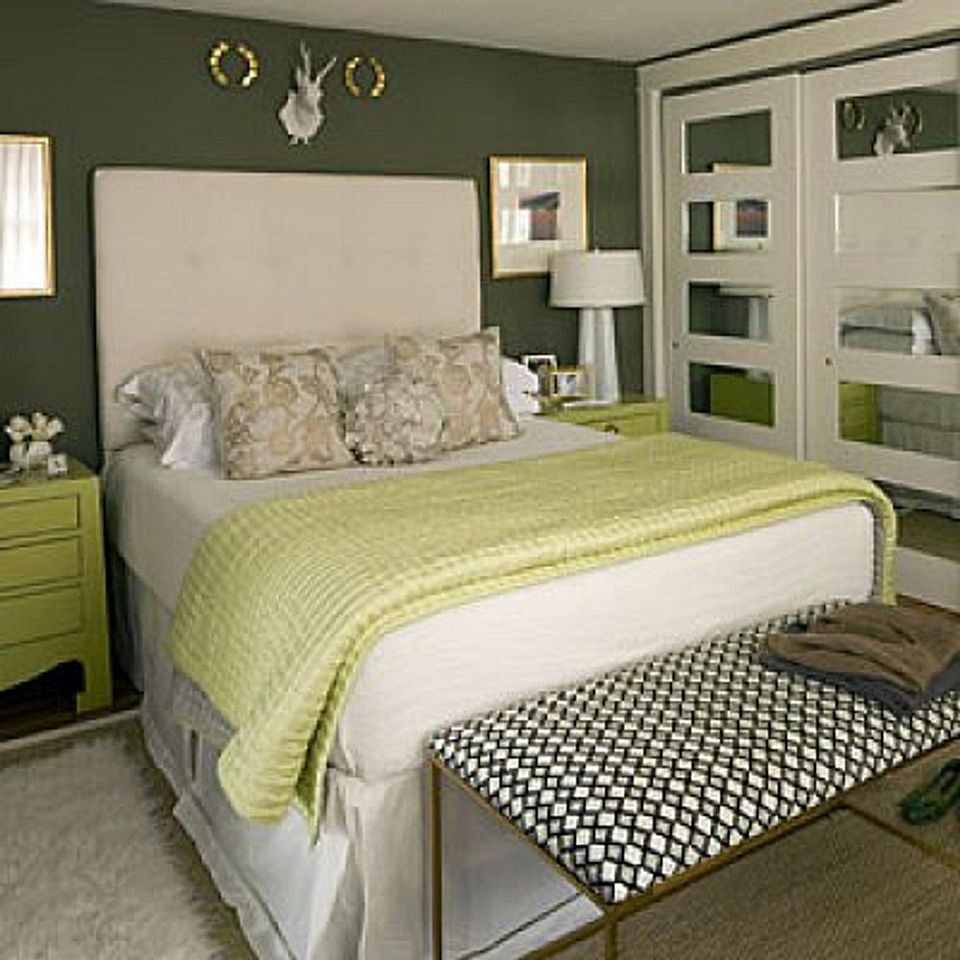 75  Black green bedroom ideas One Bedroom Apartment Near Me