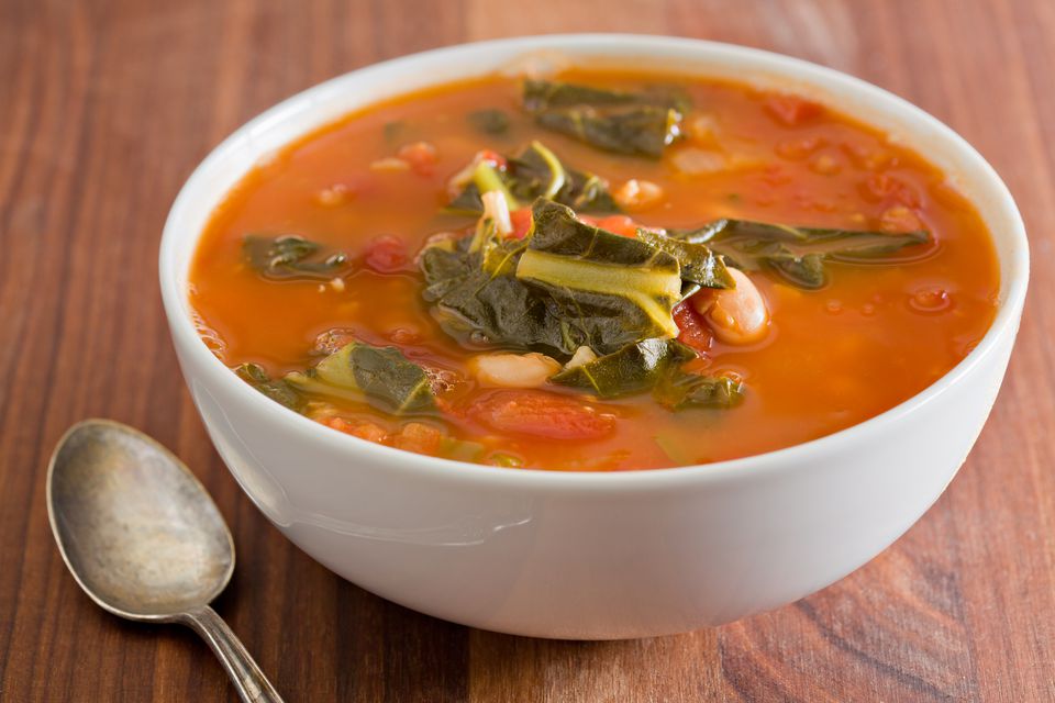 Bowl Of Vegetable Soup