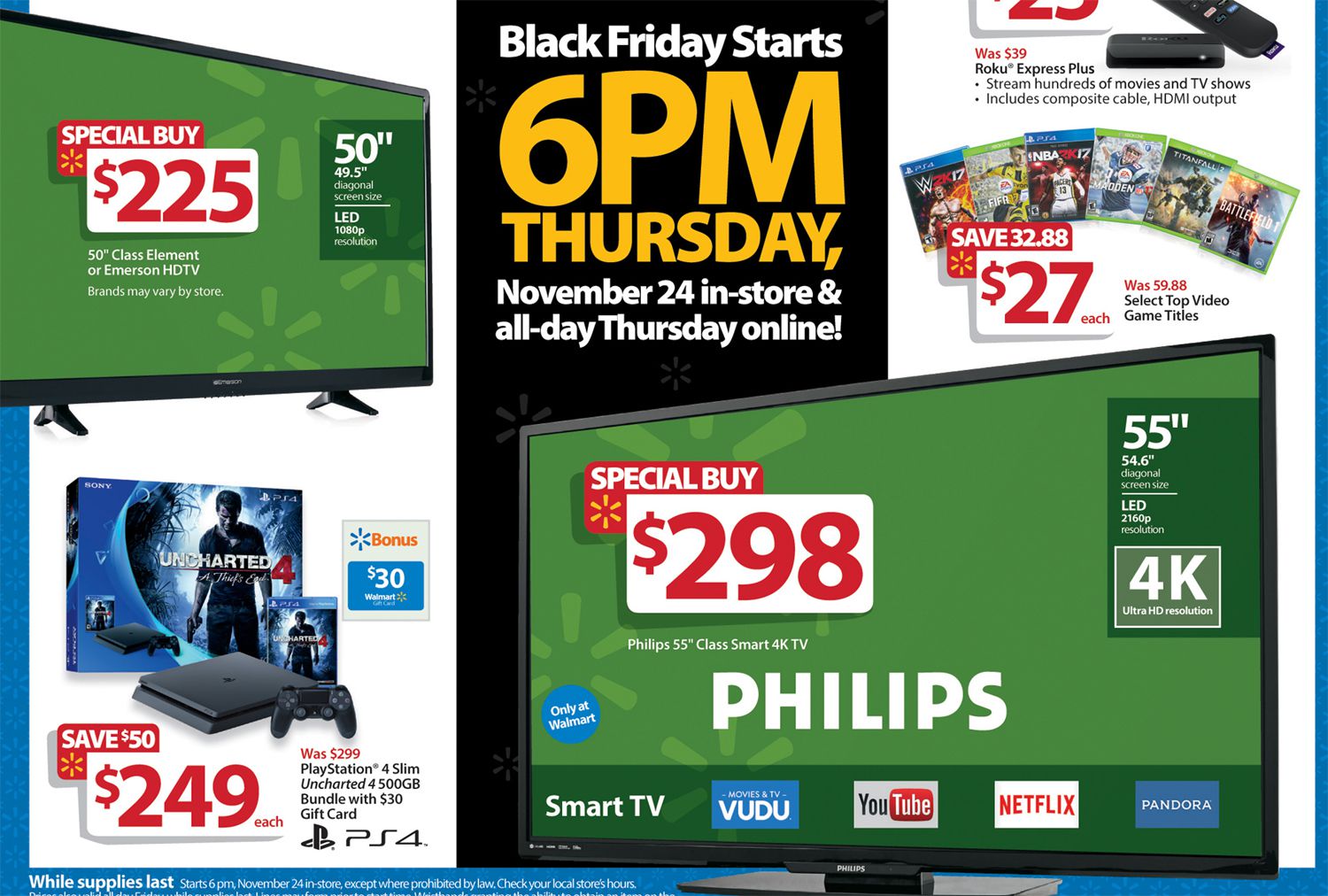 Walmart's Best Black Friday Doorbusters and Deals