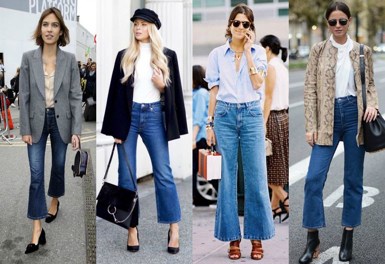 Cropped Flare Jeans Trend Spring 2016