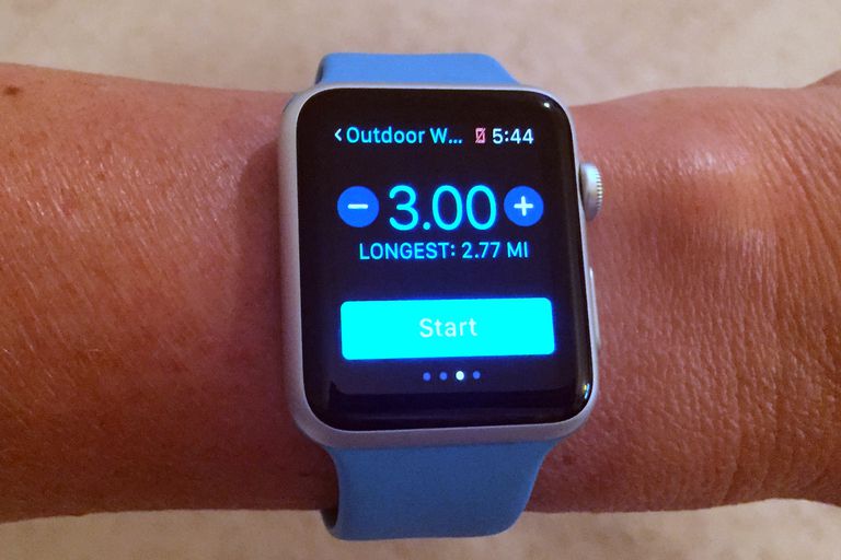 apple watch 3 workout