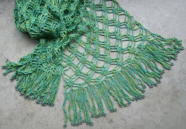 10 Easy Free Crochet Lace Scarf Patterns