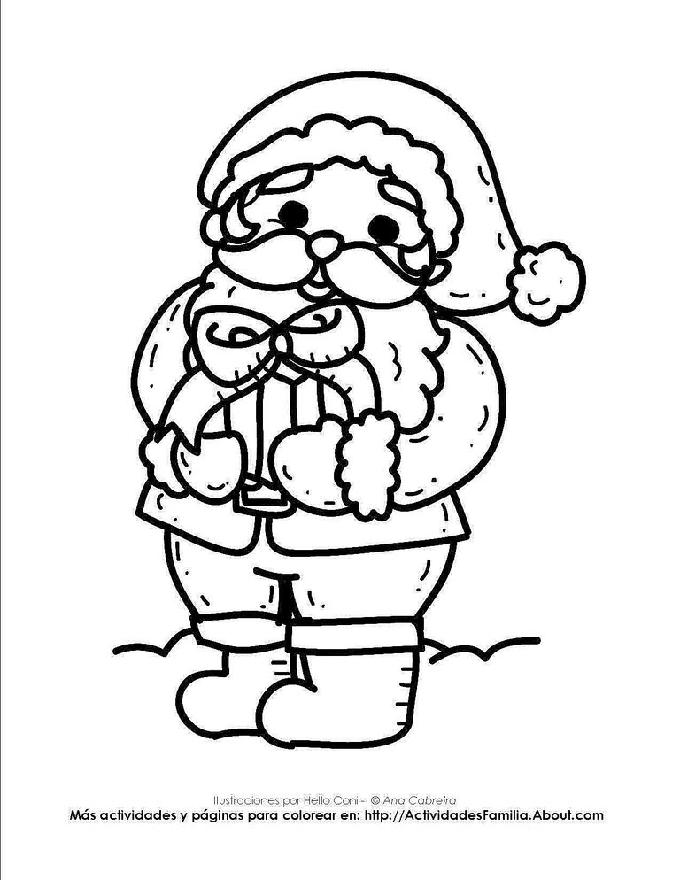 Dibujos De Navidad Para Colorear 4247