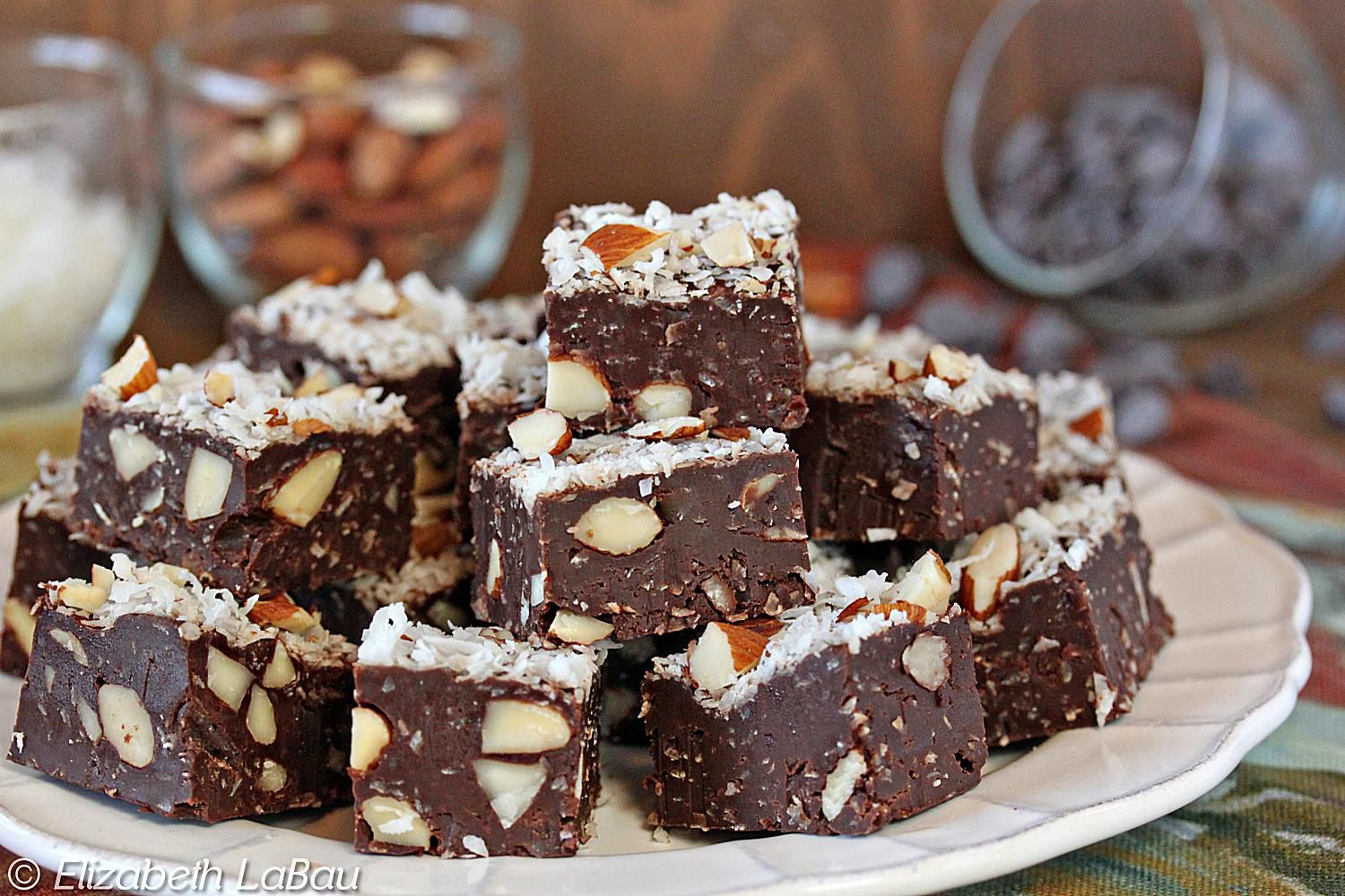 Homemade Almond Joy Fudge Recipe