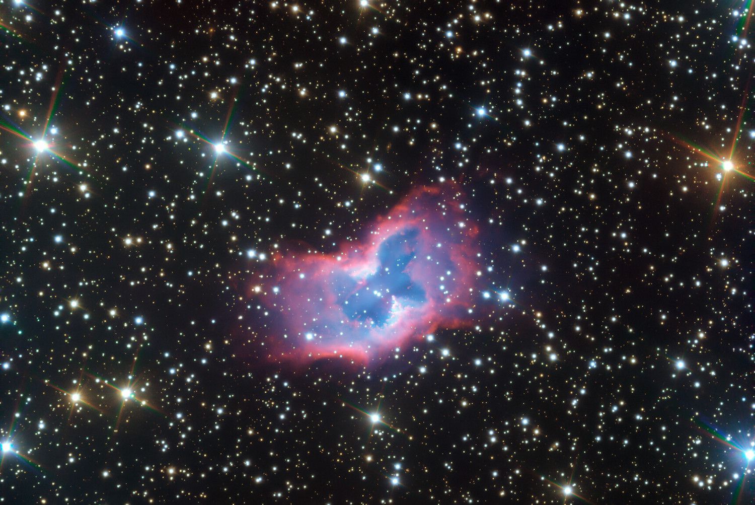 Extreme Space Butterfly Captured by ESO Telescope