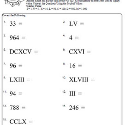 Identify the Fraction Worksheet 1 of 10