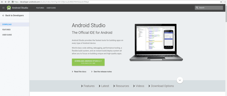 android studio download 64 bit windows 10
