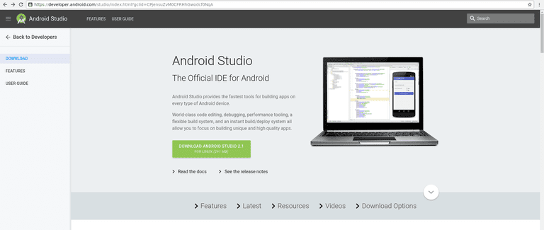 download android studio macos