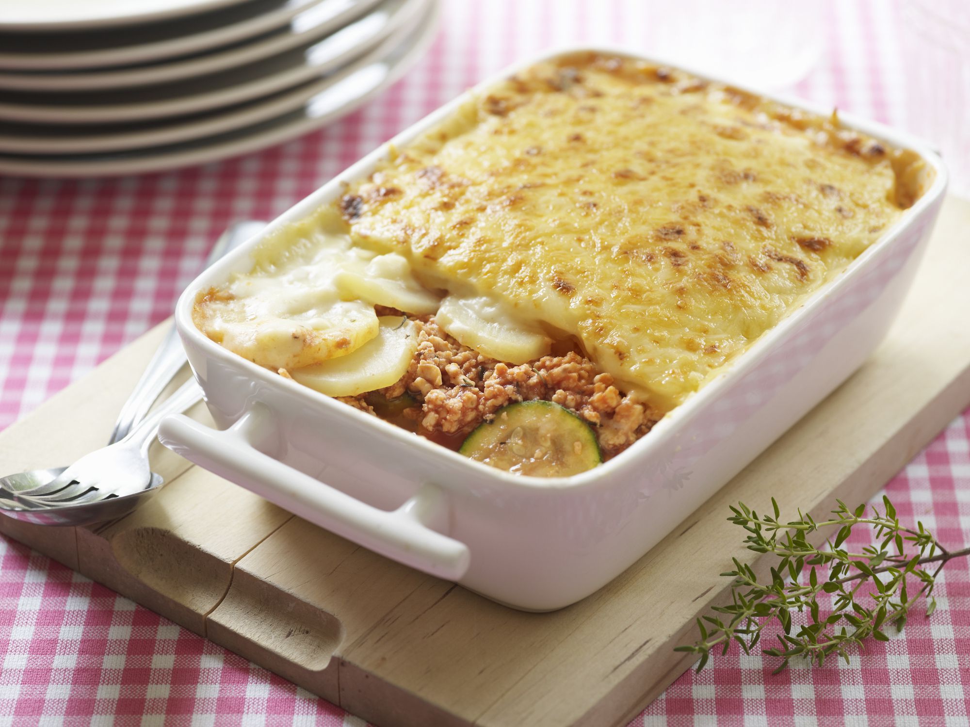 Greek Moussaka with Potatoes Recipe