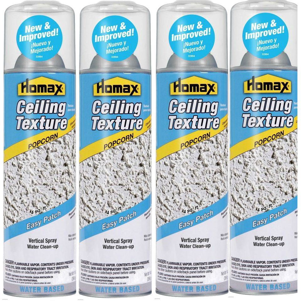 Homax Popcorn Ceiling Texture Spray Review
