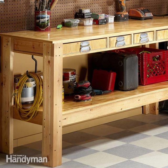 17 Free Workbench Plans and DIY Designs