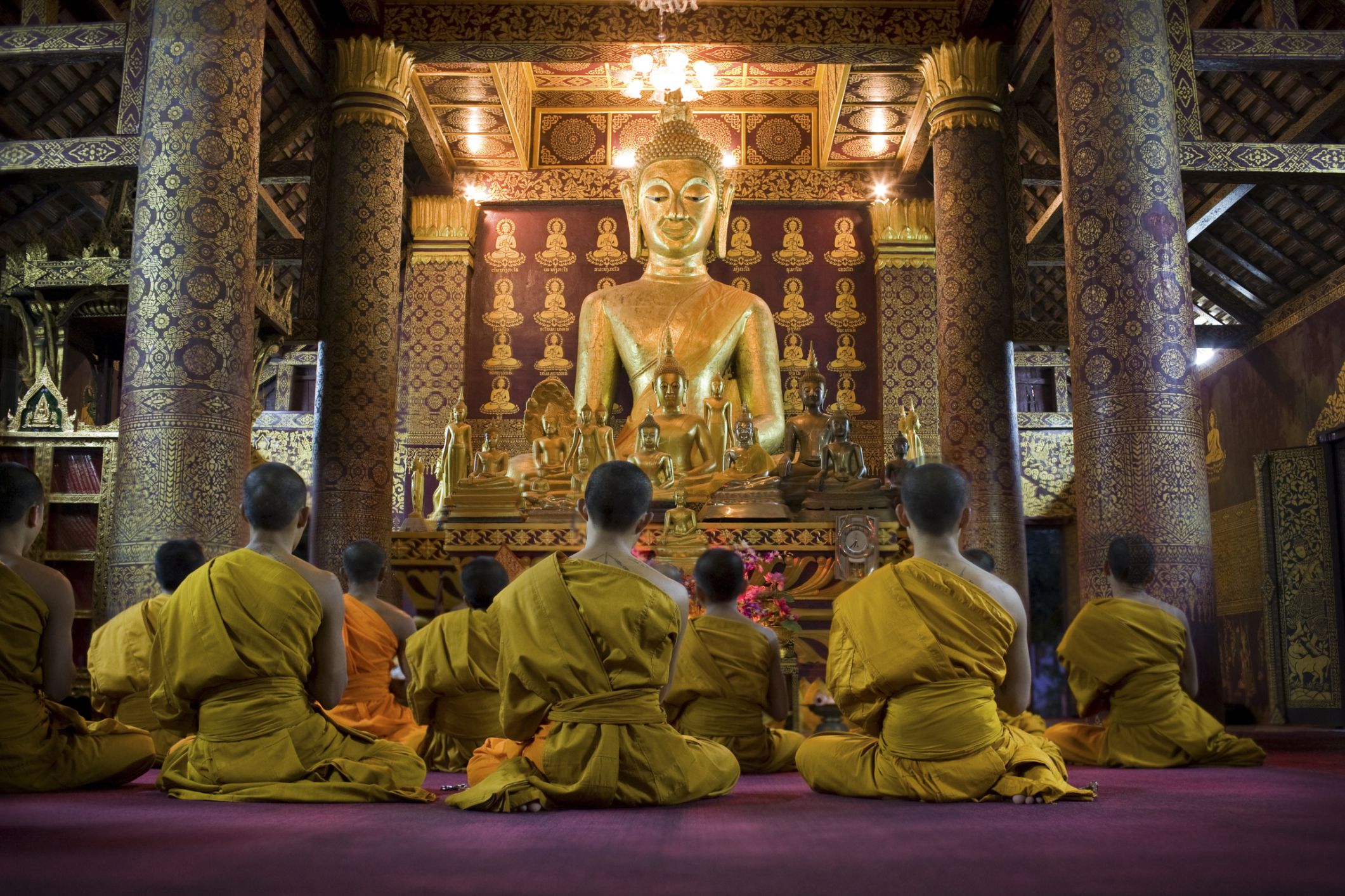 Name Two Places Where Buddhist Worship