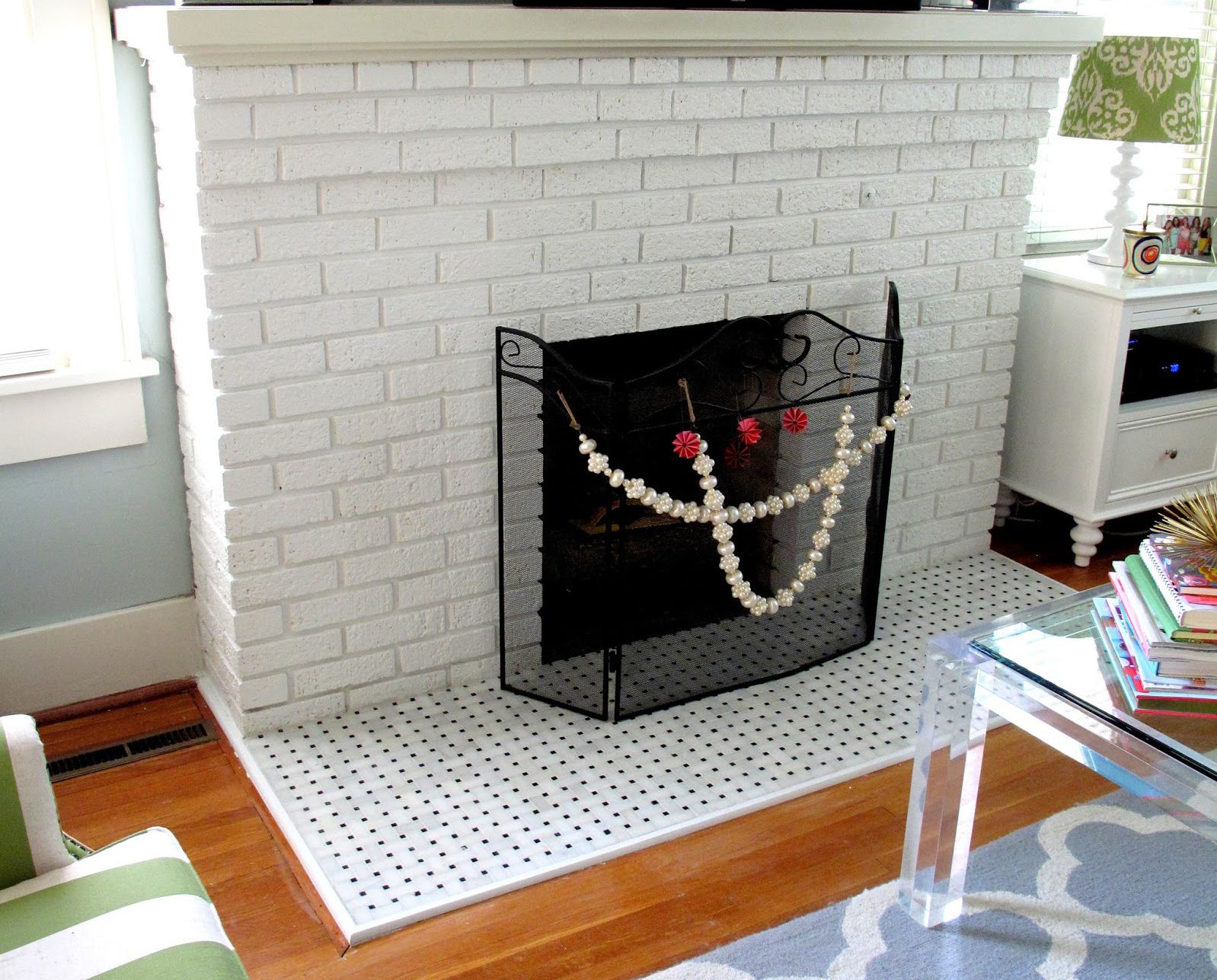 These fireplaces with beautiful tile will inspire you to create a hearthside worthy of cozying up to year around.
