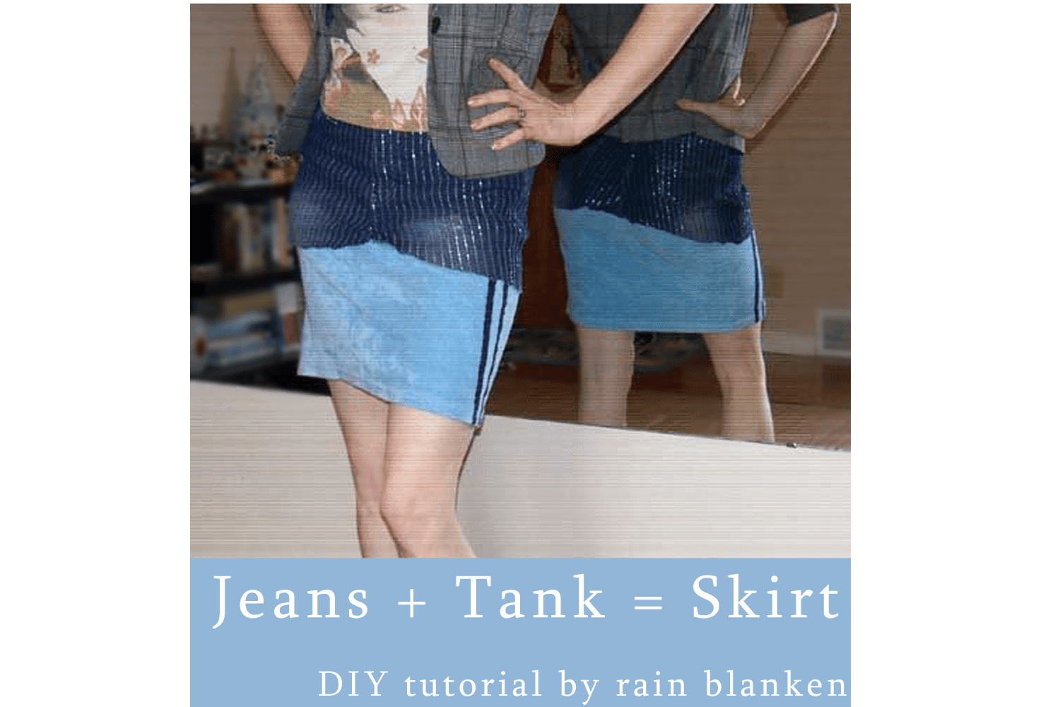 Upcycled Fashion: 5 Ways to Turn Jeans into a Skirt