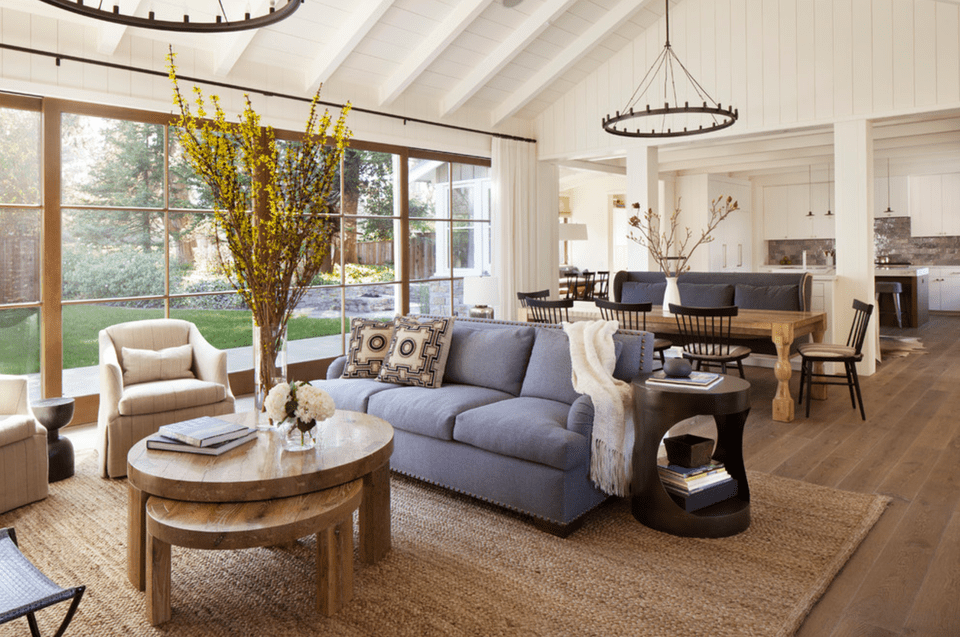 20 Farmhouse Style Living Rooms 