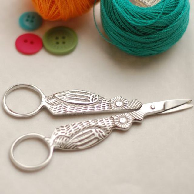 Download 10 Pairs of Beautiful, Fun & Unique Embroidery Scissors