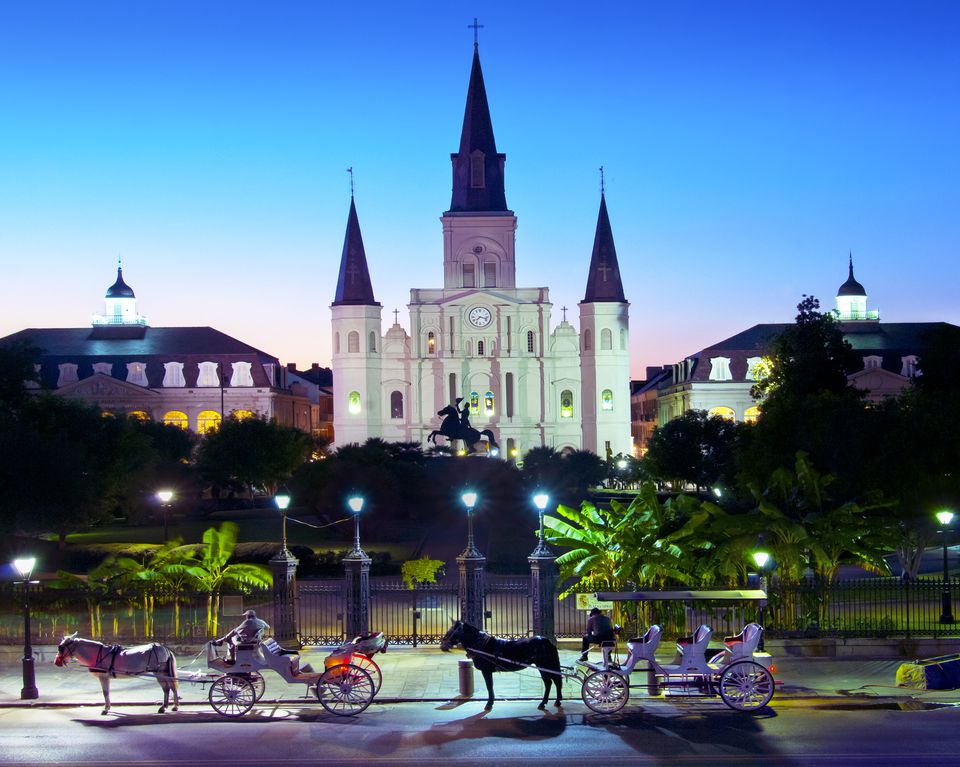 Tour of Jackson Square in New Orleans&#39; French Quarter