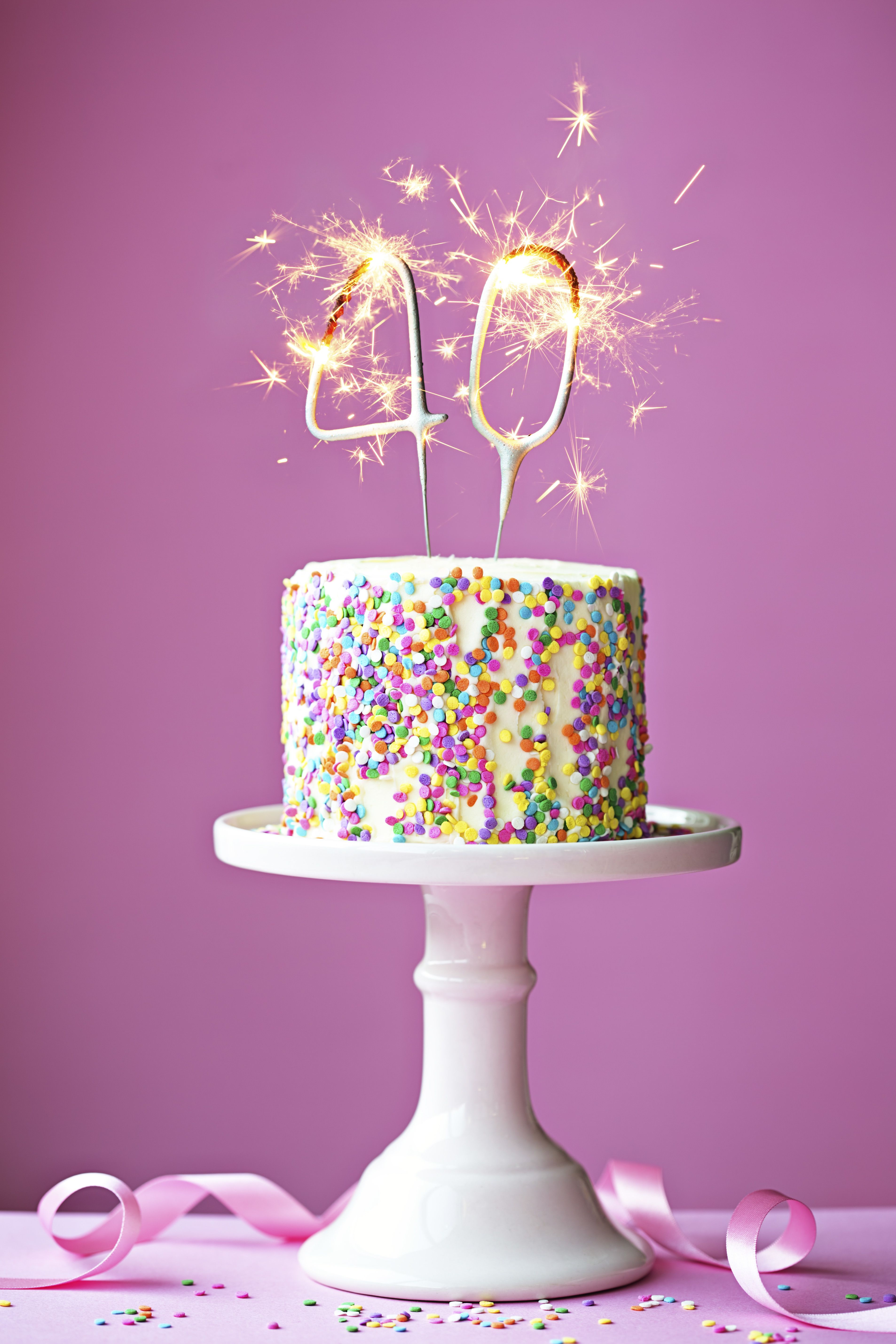 40 Years Old Birthday Cake Ideas