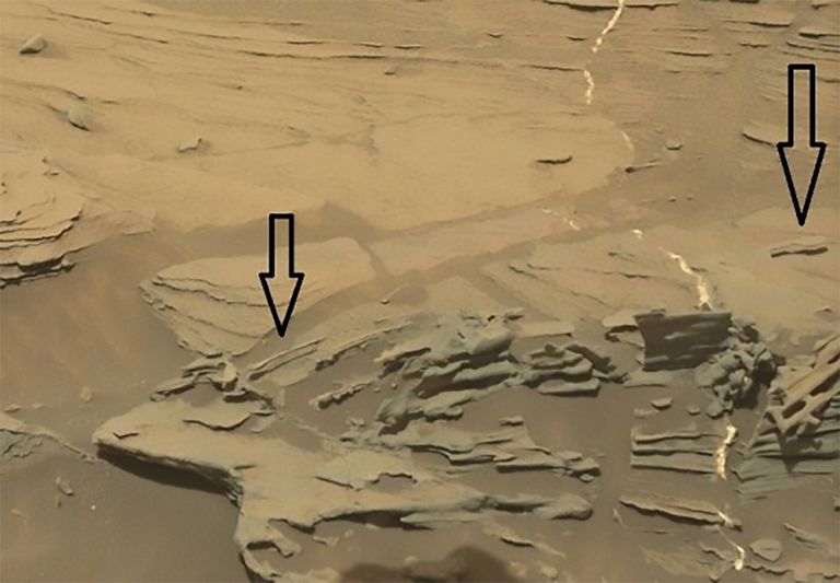 Photographs of Mysterious Mars Anomalies