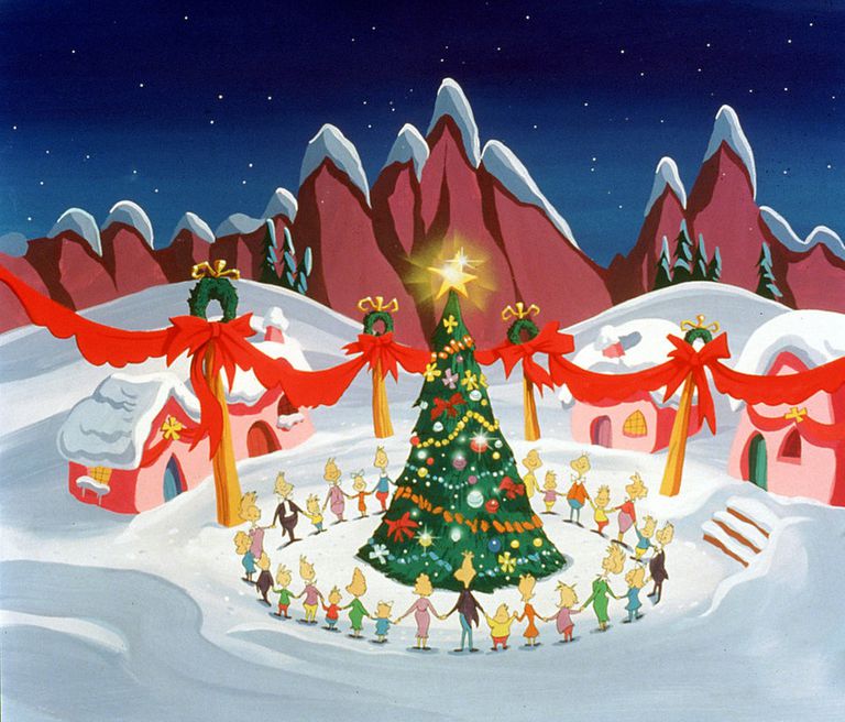 Pictures From Dr. Seuss' How the Grinch Stole Christmas